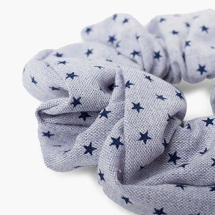 Para El Pelo<Pisamonas Coletero Tela Estrellitas
