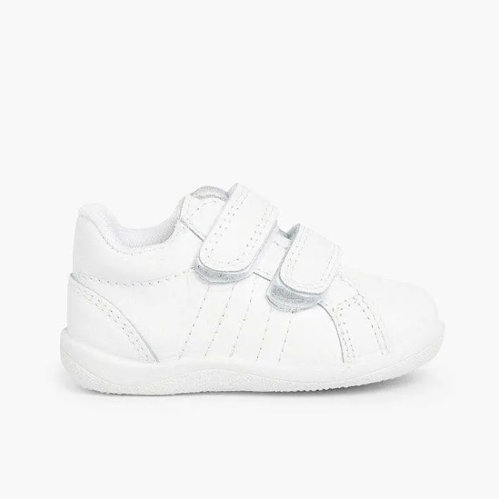 Zapatos Colegiales<Pisamonas Deportivas / Zapatillas De Deporte Bebes Y Niños Color Blanco