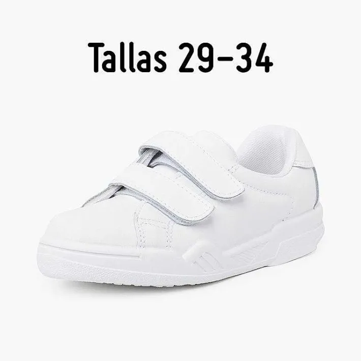 Zapatos Colegiales<Pisamonas Deportivas Bebe Y Niño Piel Lavable