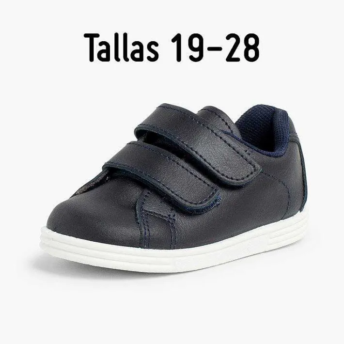 Zapatos Colegiales<Pisamonas Deportivas Bebe Y Niño Piel Lavable