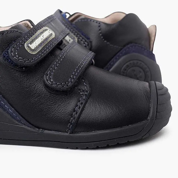 Zapatos Colegiales<Pisamonas Deportivas Biomecanics Colegio Puntera Reforzada Color Azul Marino