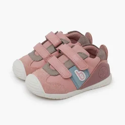 Zapatos Colegiales<Pisamonas Deportivas Niña Biomecanics Doble Cierre Adherente Color Rosa
