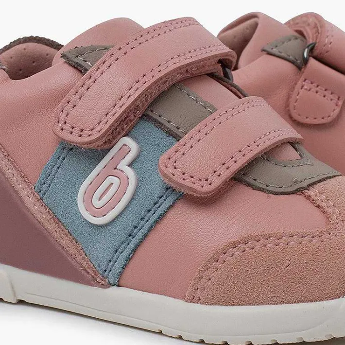 Zapatos Colegiales<Pisamonas Deportivas Niña Biomecanics Doble Cierre Adherente Color Rosa