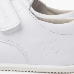 Zapatillas<Pisamonas Deportivas Piso Flexible Puntera Reforzada Color Blanco