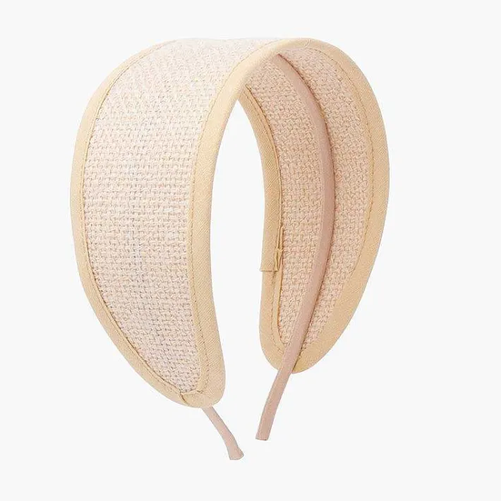 Para El Pelo<Pisamonas Diadema Ancha Capota Rafia