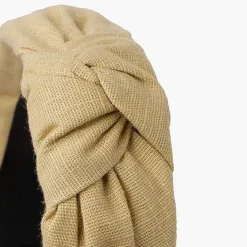 Para El Pelo<Pisamonas Diadema Ancha Nudo Lino