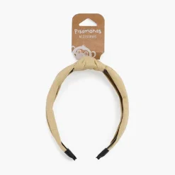 Para El Pelo<Pisamonas Diadema Ancha Nudo Lino