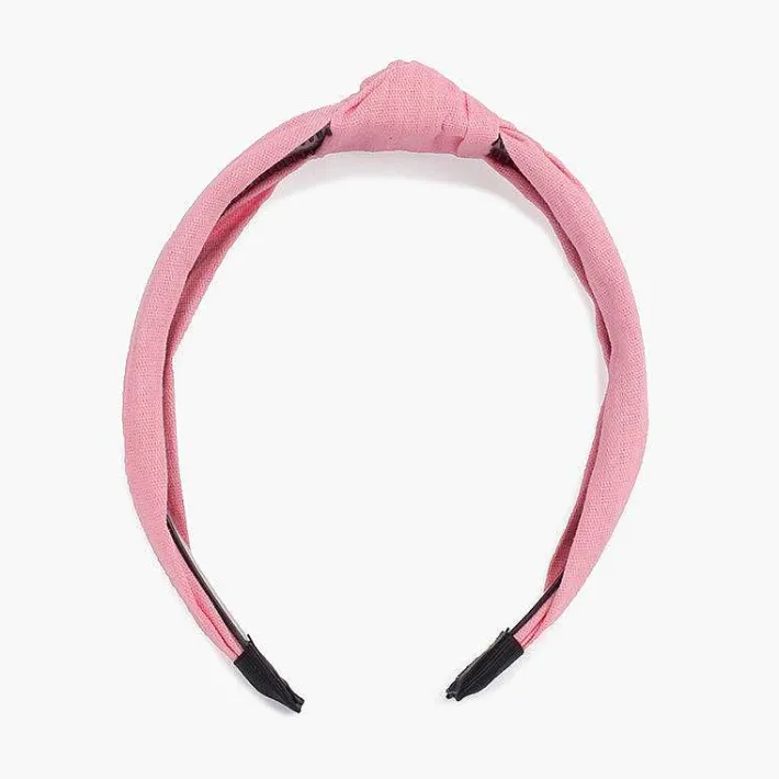 Para El Pelo<Pisamonas Diadema Ancha Nudo Lino