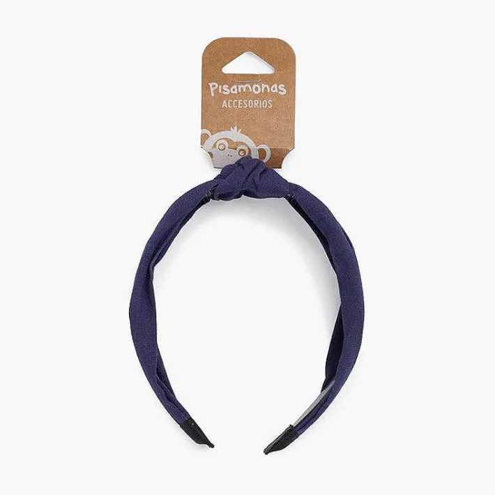 Para El Pelo<Pisamonas Diadema Ancha Nudo Lino