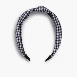 Para El Pelo<Pisamonas Diadema Ancha Nudo Vichy Color Negro