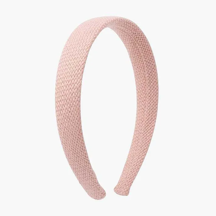 Para El Pelo<Pisamonas Diadema Ancha Tela De Saco
