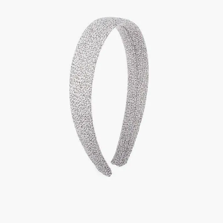 Para El Pelo<Pisamonas Diadema Ancha Tela De Saco