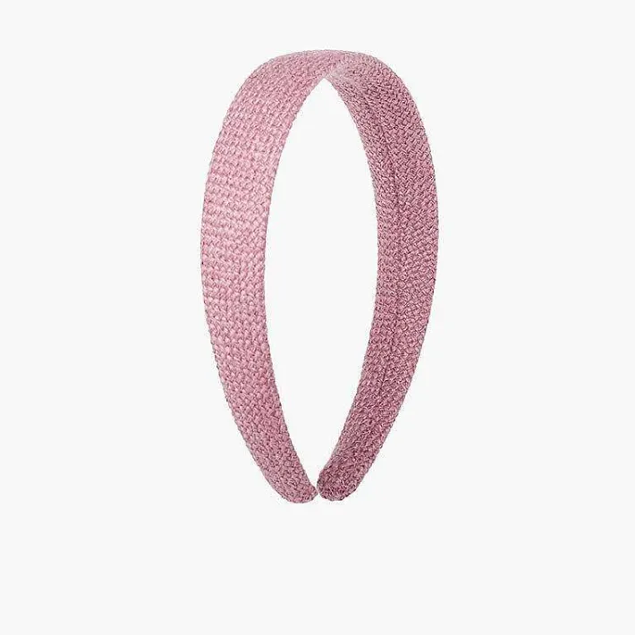 Para El Pelo<Pisamonas Diadema Ancha Tela De Saco