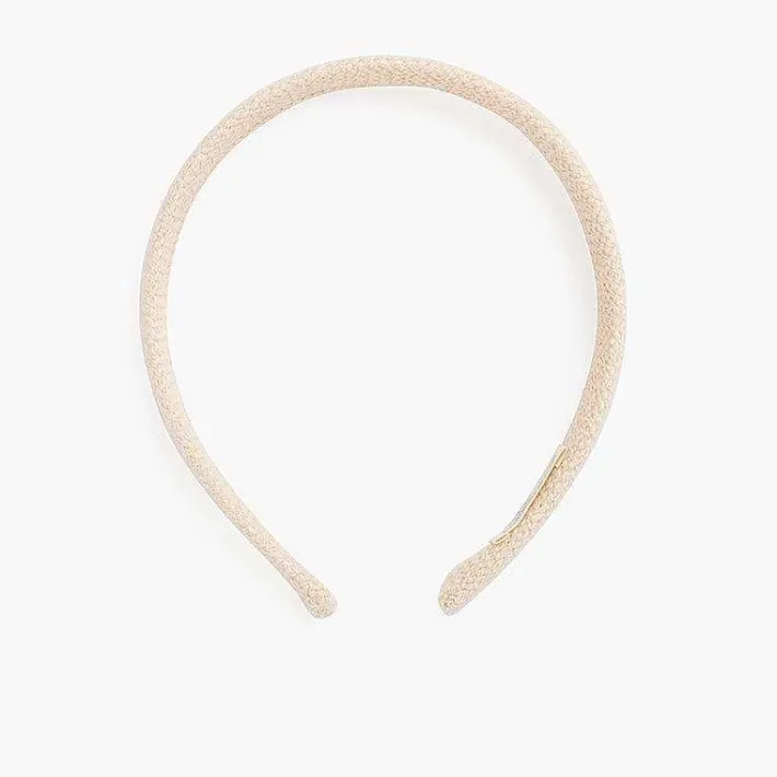 Para El Pelo<Pisamonas Diadema Ancha Tela De Saco