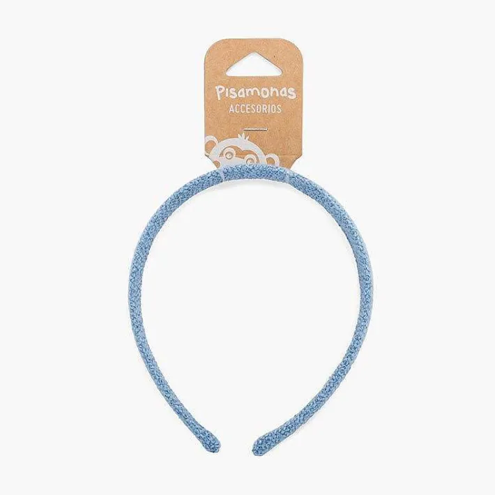 Para El Pelo<Pisamonas Diadema Ancha Tela De Saco
