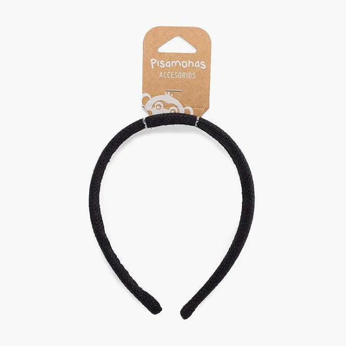 Para El Pelo<Pisamonas Diadema Ancha Tela De Saco