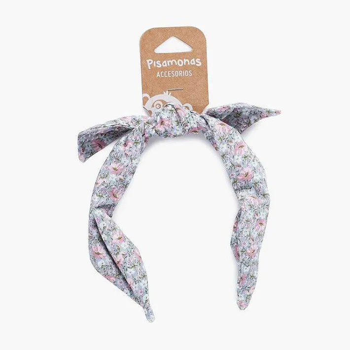 Para El Pelo<Pisamonas Diadema Con Flores Lazo