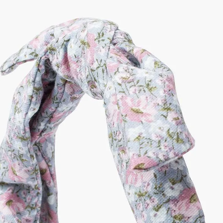 Para El Pelo<Pisamonas Diadema Con Flores Lazo
