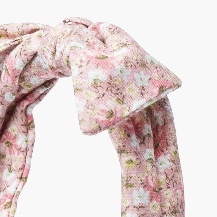 Para El Pelo<Pisamonas Diadema Con Flores Lazo