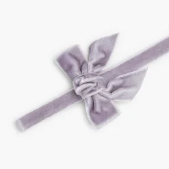 Para El Pelo<Pisamonas Diadema Elastica De Terciopelo Con Lazo