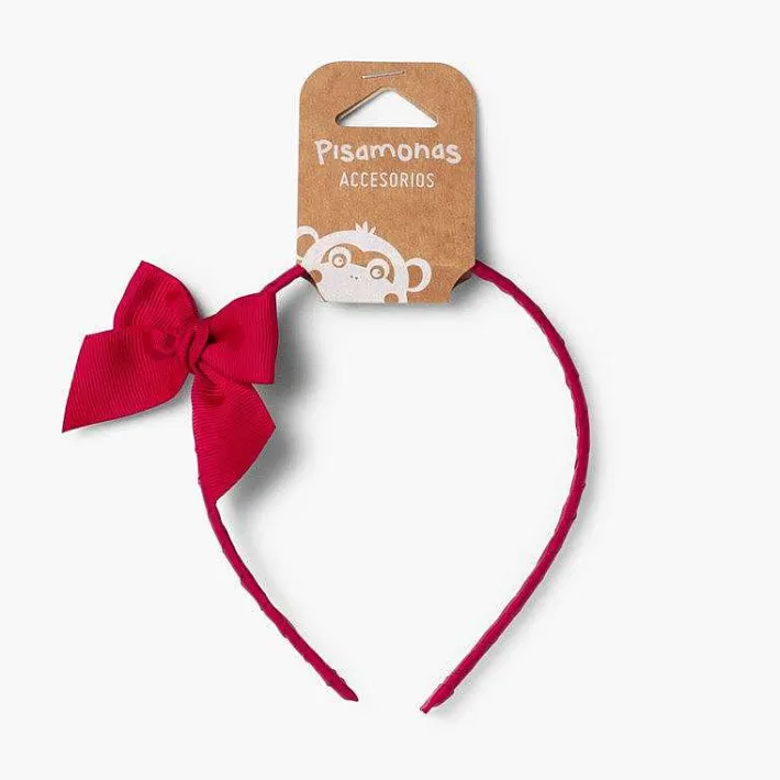 Para El Pelo<Pisamonas Diadema Fina Con Lazo