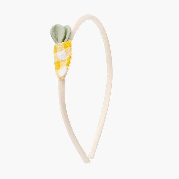Para El Pelo<Pisamonas Diadema Fina Zanahoria Vichy