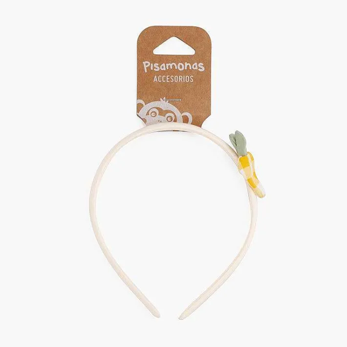Para El Pelo<Pisamonas Diadema Fina Zanahoria Vichy