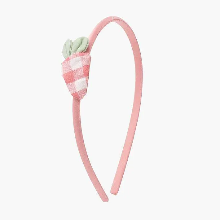 Para El Pelo<Pisamonas Diadema Fina Zanahoria Vichy