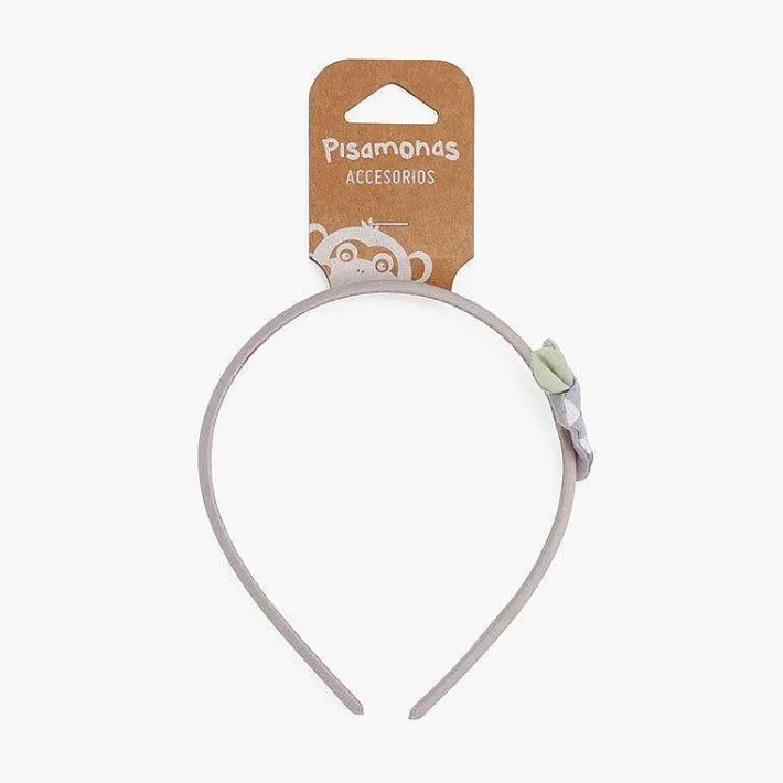 Para El Pelo<Pisamonas Diadema Fina Zanahoria Vichy
