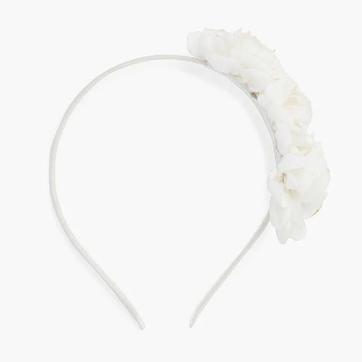Para El Pelo<Pisamonas Diadema Flores Bordes Quemados