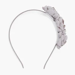 Para El Pelo<Pisamonas Diadema Flores Bordes Quemados
