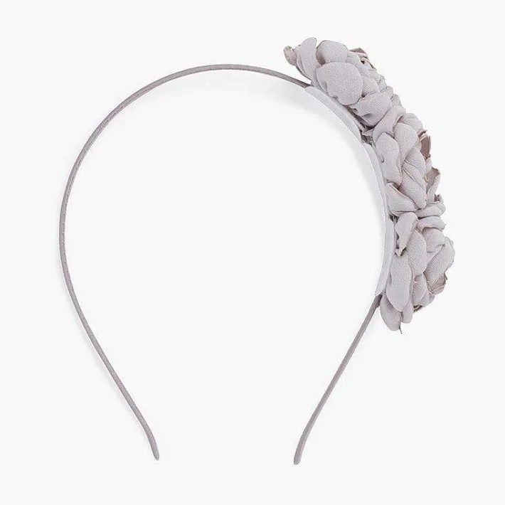 Para El Pelo<Pisamonas Diadema Flores Bordes Quemados