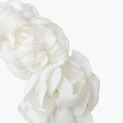 Para El Pelo<Pisamonas Diadema Flores Bordes Quemados