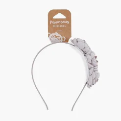 Para El Pelo<Pisamonas Diadema Flores Bordes Quemados