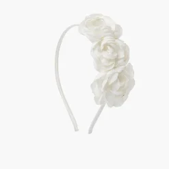 Para El Pelo<Pisamonas Diadema Flores Bordes Quemados