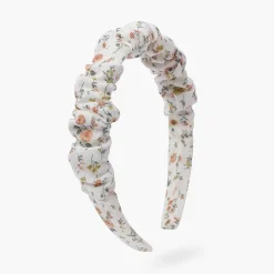 Para El Pelo<Pisamonas Diadema Fruncida Flores Liberty