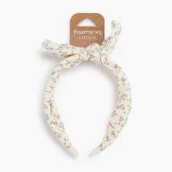 Para El Pelo<Pisamonas Diadema Lazo Florecitas Liberty