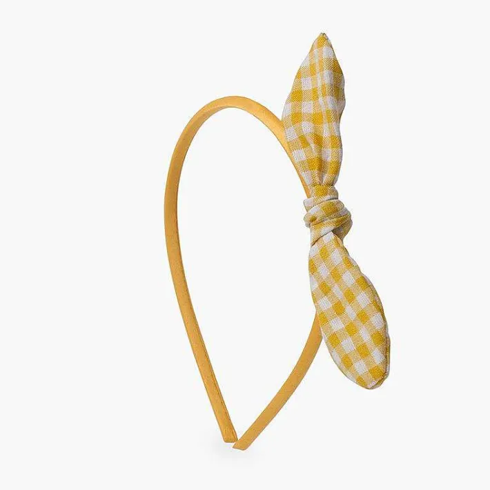 Para El Pelo<Pisamonas Diadema Lazo Orejitas Vichy