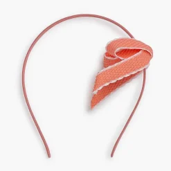 Para El Pelo<Pisamonas Diadema Lazo Ribete Blanco