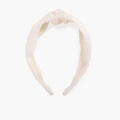 Para El Pelo<Pisamonas Diadema Nudo Ancha Bambula Lineas