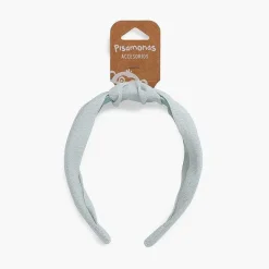 Para El Pelo<Pisamonas Diadema Nudo Ancha Bambula Lineas