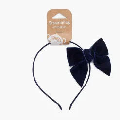 Para El Pelo<Pisamonas Diadema Raso Con Lazo Terciopelo