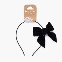 Para El Pelo<Pisamonas Diadema Raso Con Lazo Terciopelo