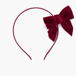 Para El Pelo<Pisamonas Diadema Raso Con Lazo Terciopelo