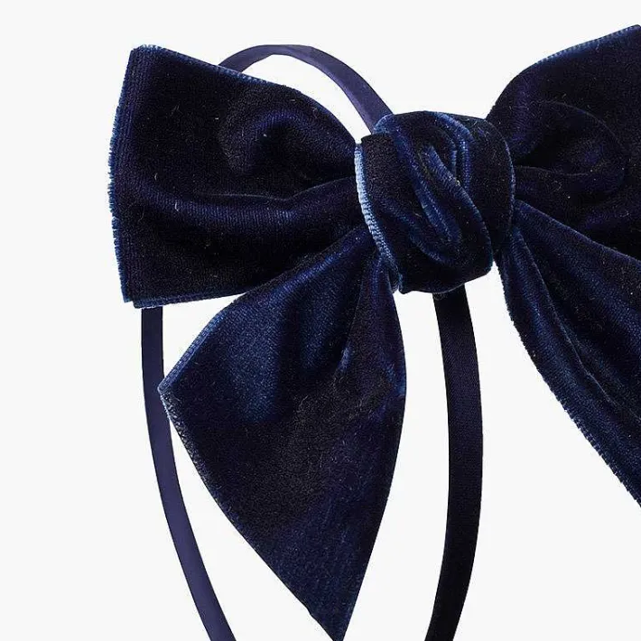 Para El Pelo<Pisamonas Diadema Raso Con Lazo Terciopelo