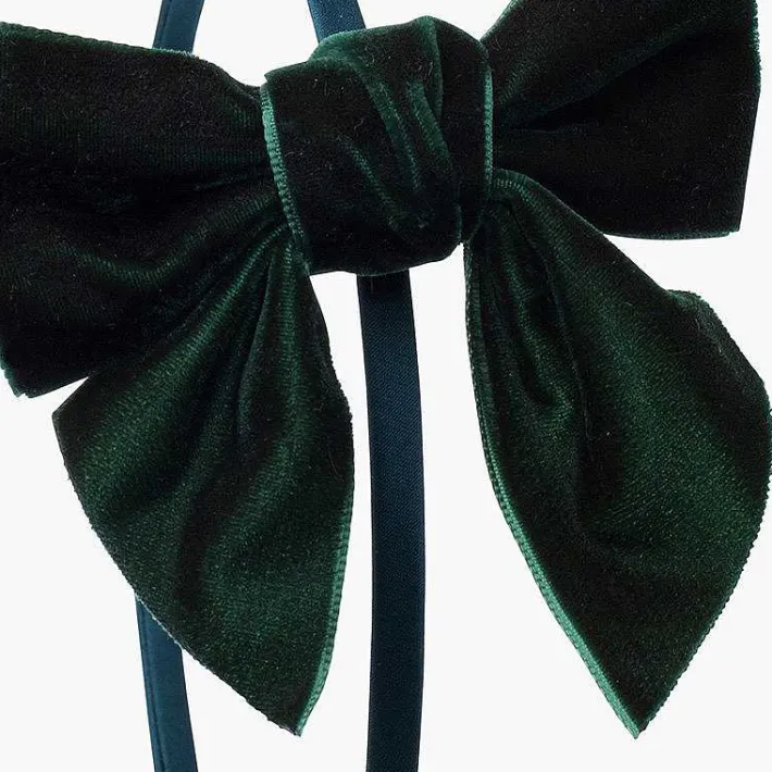 Para El Pelo<Pisamonas Diadema Raso Con Lazo Terciopelo
