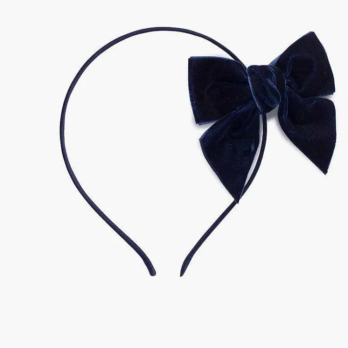 Para El Pelo<Pisamonas Diadema Raso Con Lazo Terciopelo