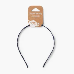 Para El Pelo<Pisamonas Diadema Rigida Tela Fruncida
