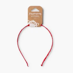 Para El Pelo<Pisamonas Diadema Rigida Tela Fruncida