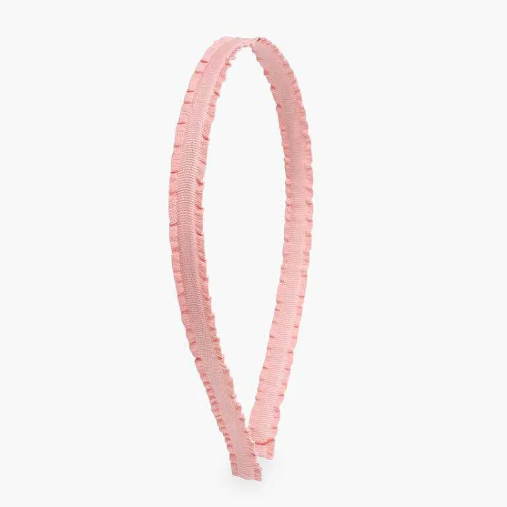 Para El Pelo<Pisamonas Diadema Rigida Tela Fruncida